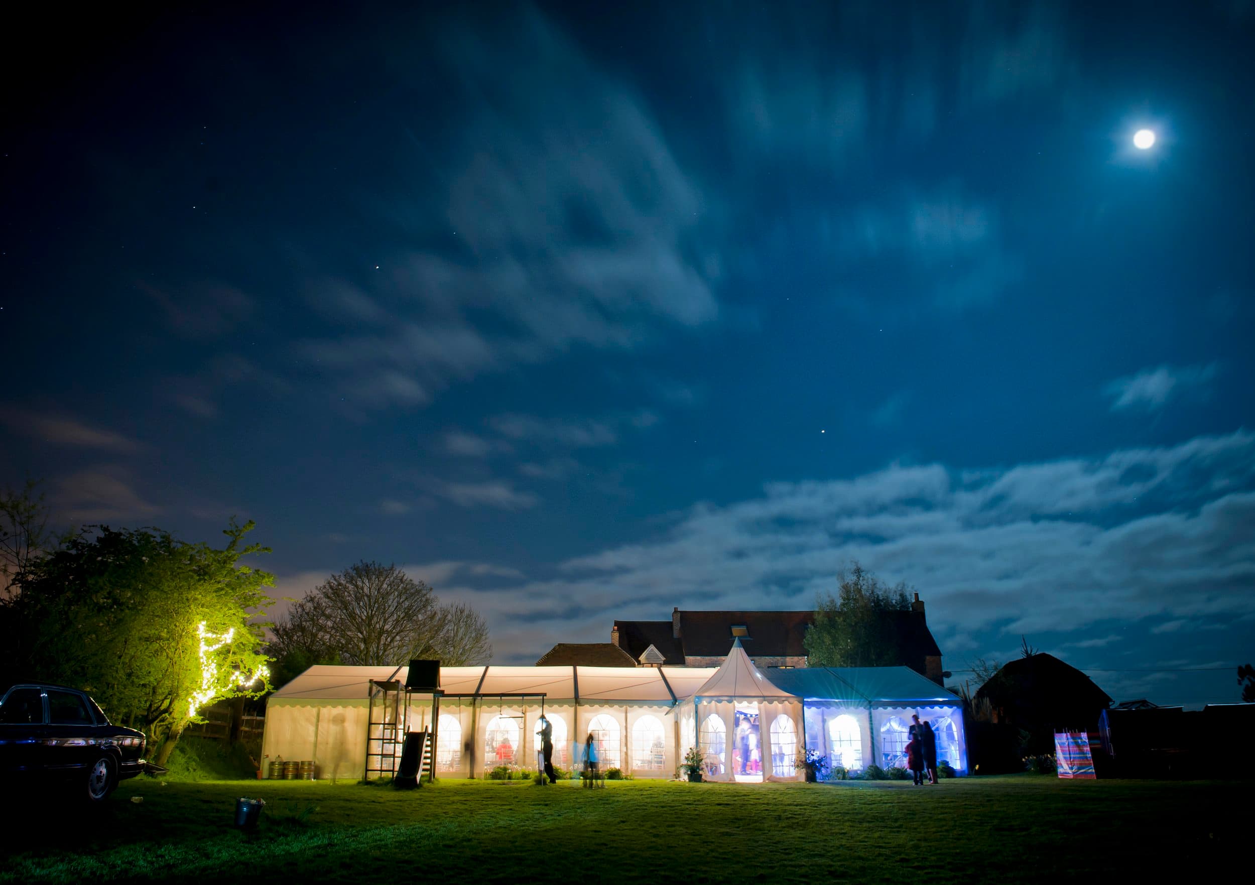 Cascade Events marquee