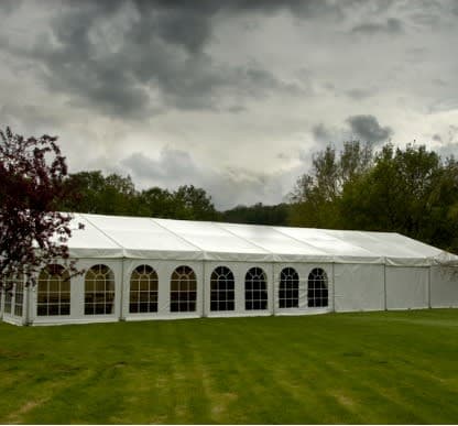 Down Tents marquee