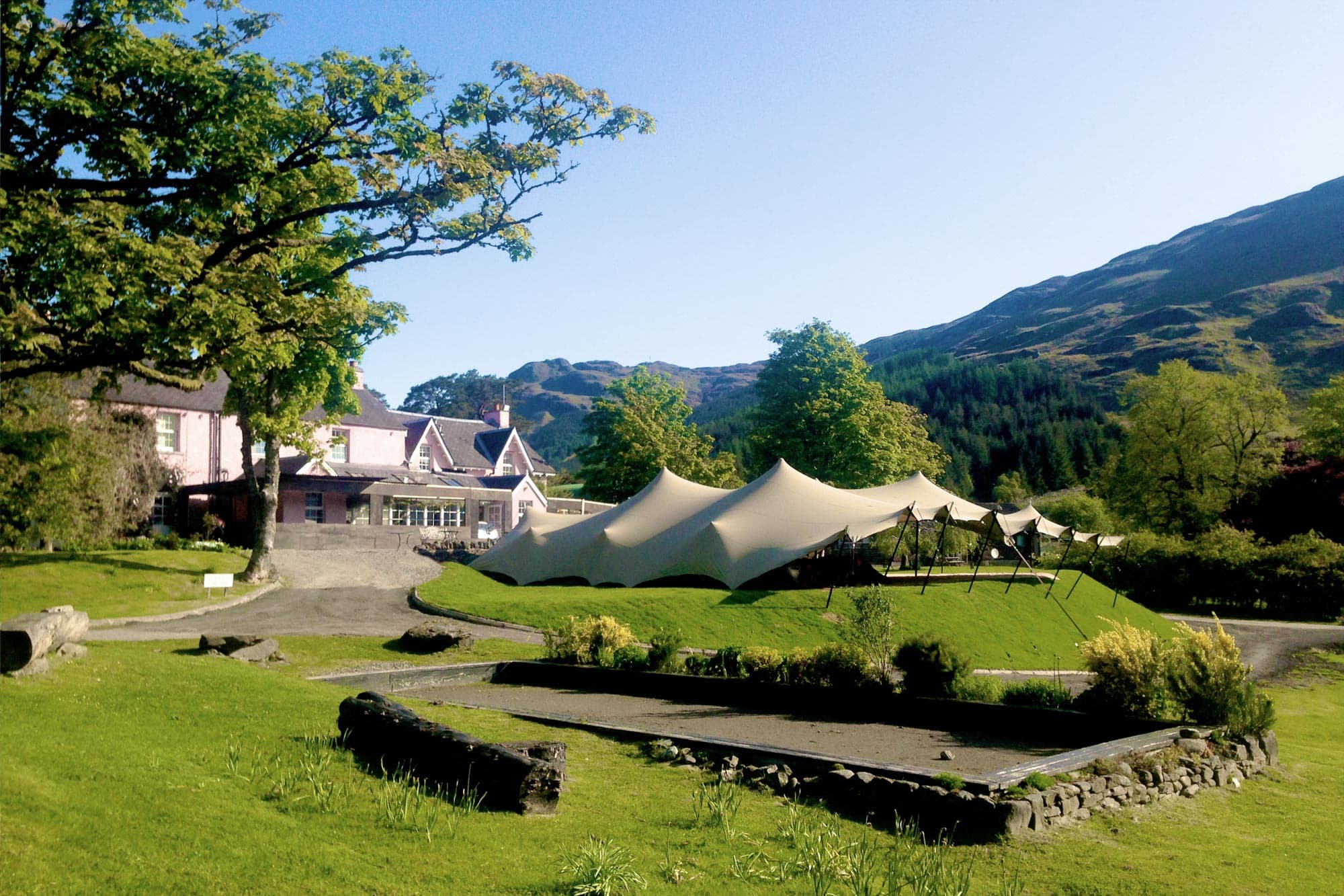 Stretch Tents Scotland marquee