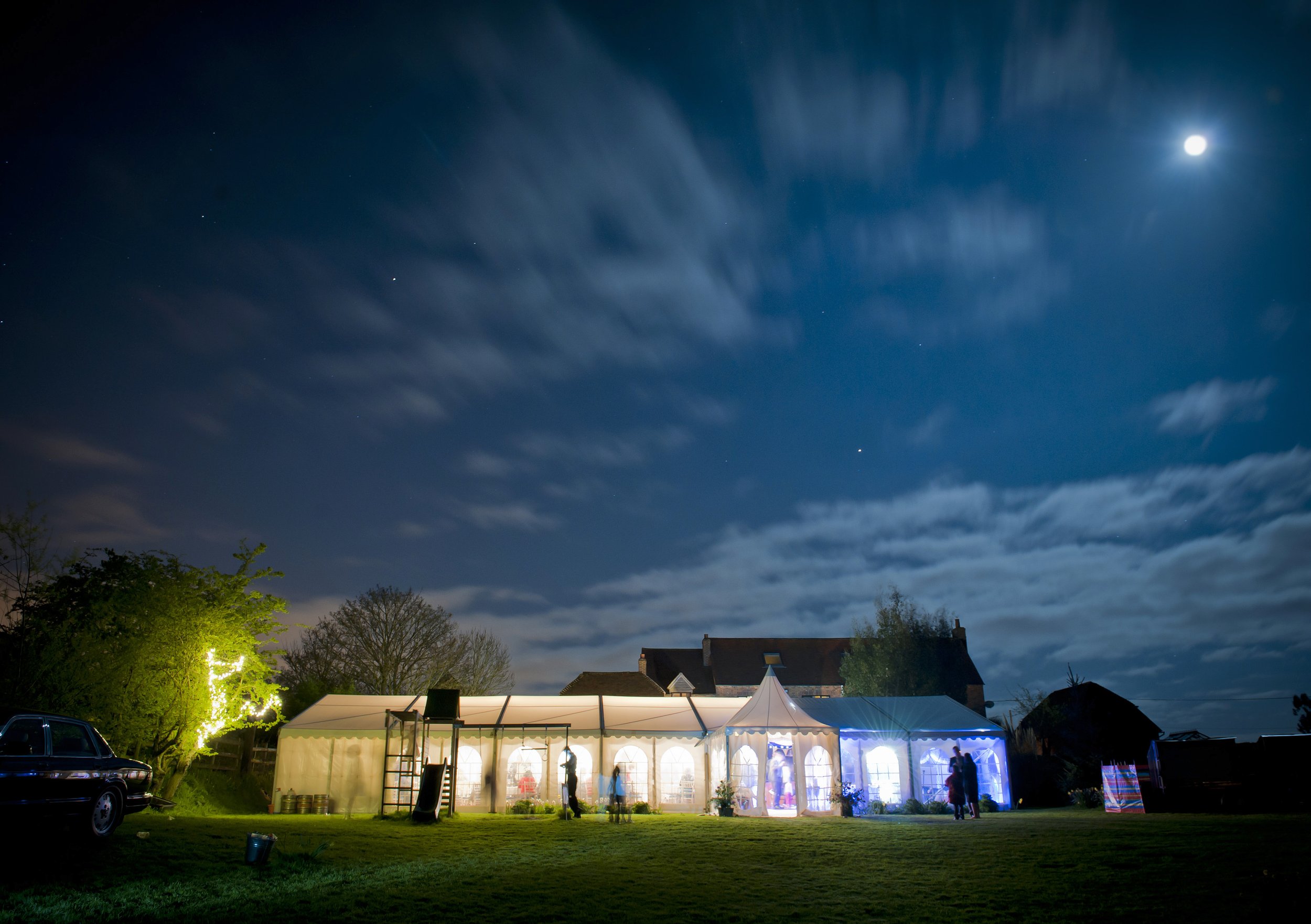 Cascade Events marquee