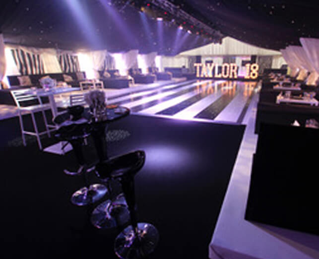 Dove Valley Marquees Ltd marquee
