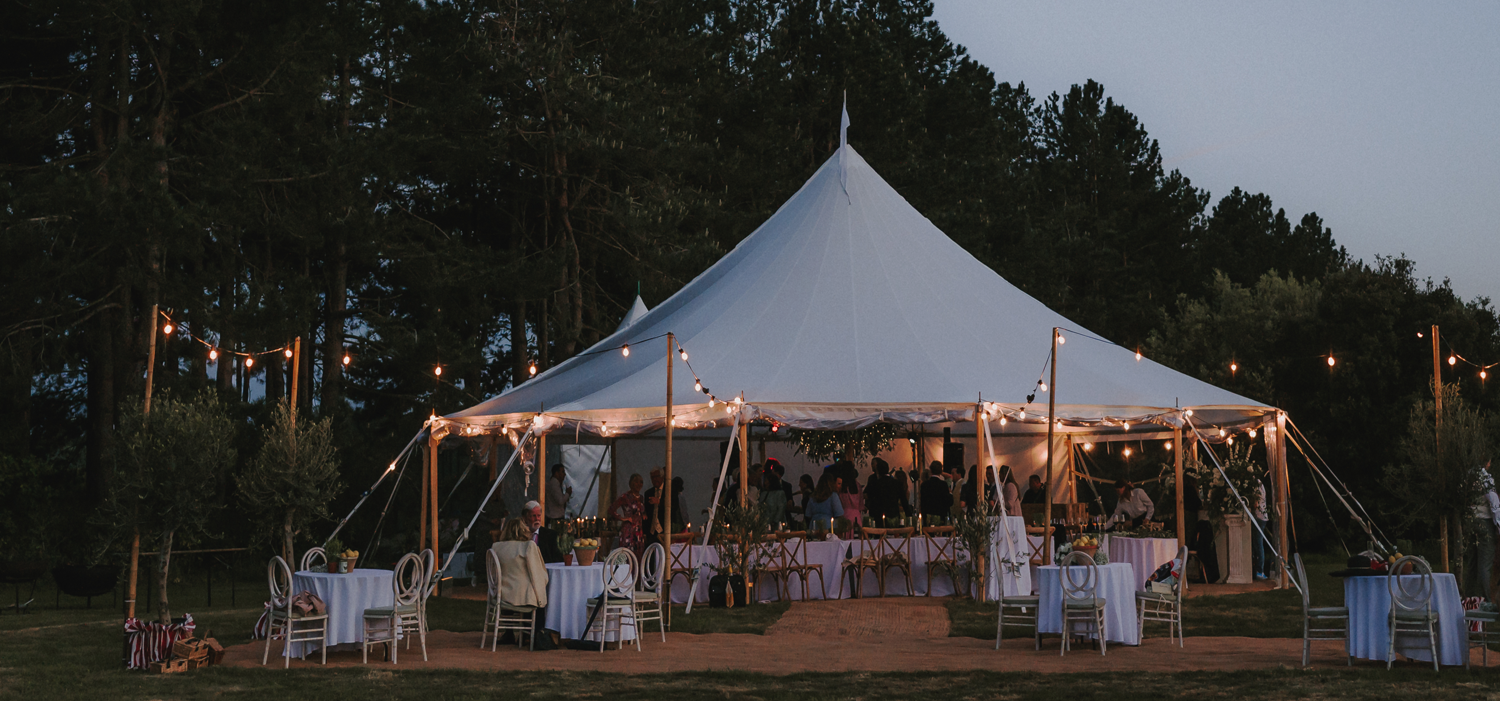 Mortons Event Hire marquee