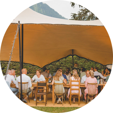 Taddle Farm Tents marquee