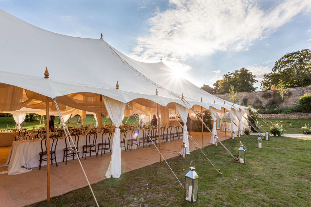 The Pearl Tent Company marquee